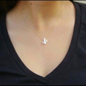 New cactus necklace